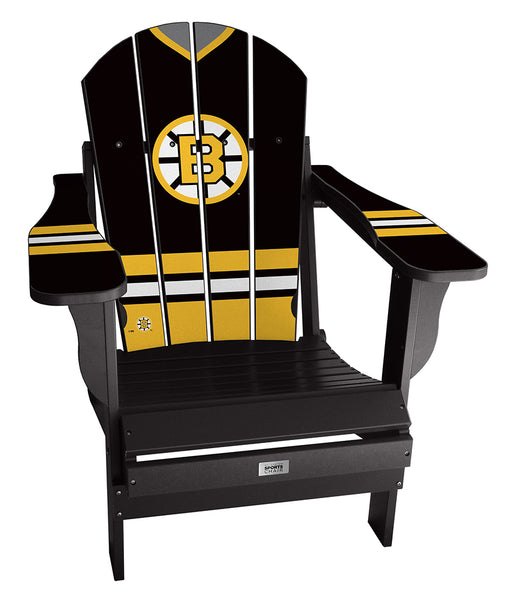 Vintage Boston Bruins NHL Jersey Chair