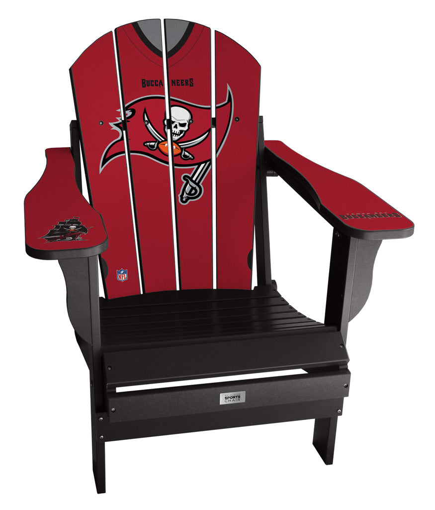 Tampa Bay Buccaneers Complete Custom with personalized name and number Jersey Chair