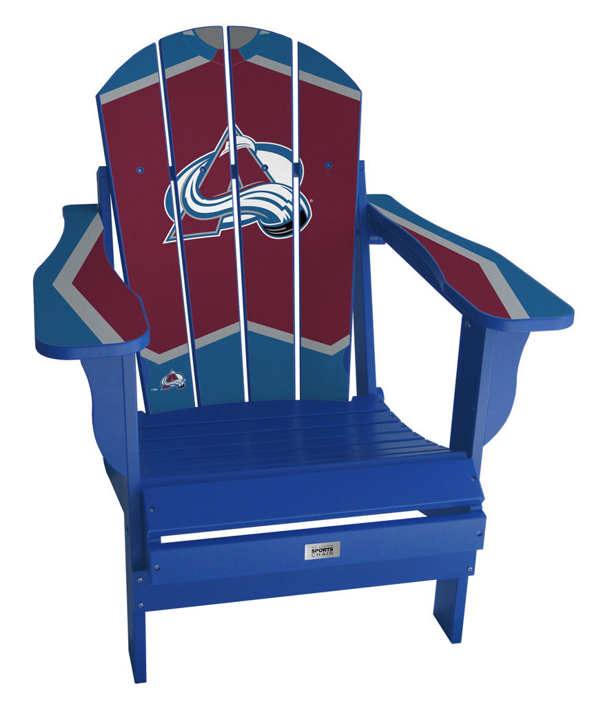 Colorado Avalanche® Complete Custom with personalized name and number Jersey Chair