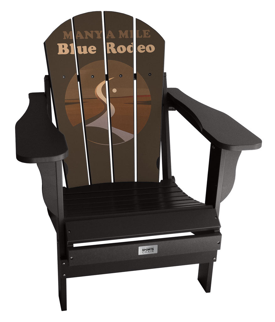 Many A Mile Officially Licensed Blue Rodeo Chair