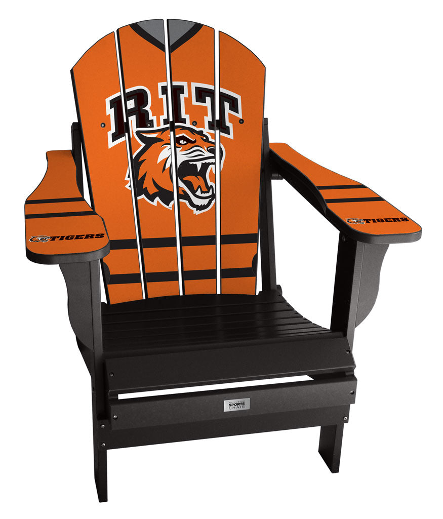 Rochester Institute of Technology (RIT) Complete Custom with personalized name and number Chair