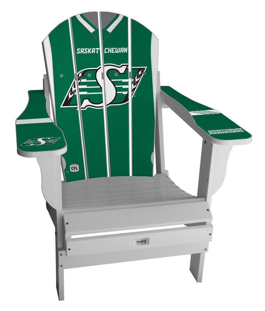 Saskatchewan Roughriders Complete Custom with personalized name and number CFL Jersey Chair