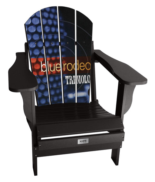 Tremolo Officially Licensed Blue Rodeo Chair – MyCustomSportsChair.com