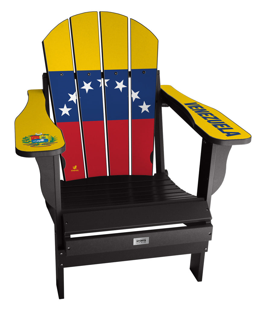 Venezuela Flag Complete Custom with personalized name and number Chair