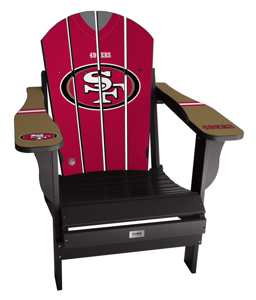 San Francisco 49ers Complete Custom with personalized name and number Jersey Chair Mini