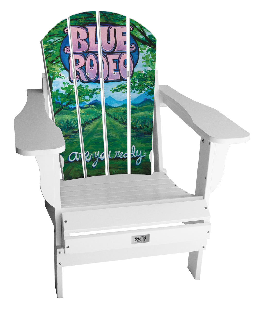 Are You Ready Officially Licensed Blue Rodeo Chair