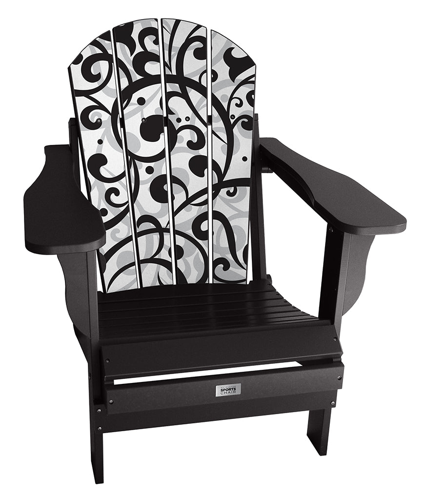 Black Swirl Complete Custom Lifestyle Chair Mini