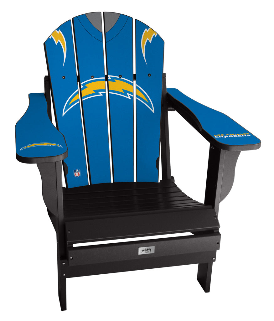 Los Angeles Chargers Complete Custom with personalized name and number Jersey Chair