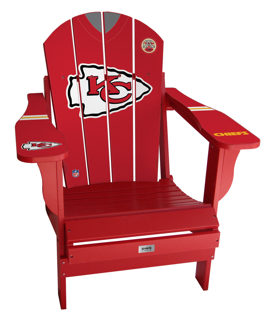 Kansas City Chiefs Complete Custom with personalized name and number Jersey Chair