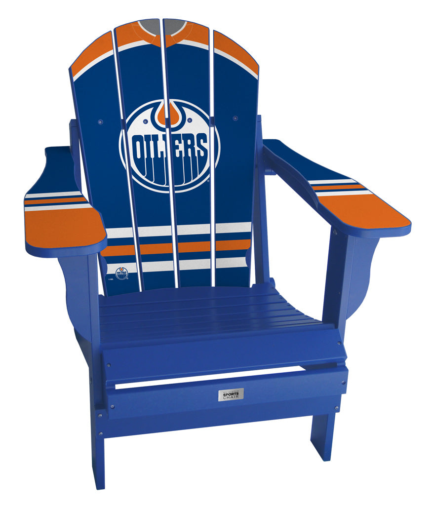 Edmonton Oilers® Complete Custom with personalized name and number Jersey Chair Mini
