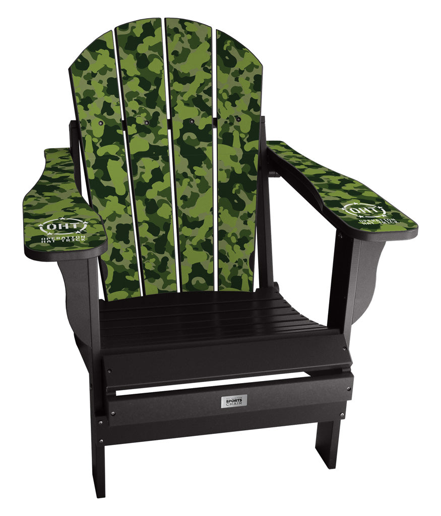 Green Camo Operation Hat Trick Complete Custom Lifestyle Chair Mini