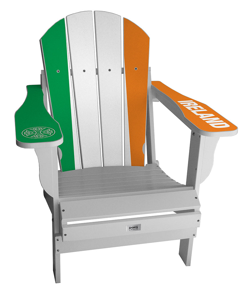 Ireland Flag Complete Custom with personalized name and number Chair