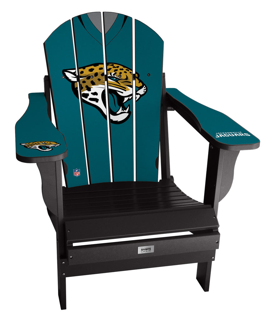 Jacksonville Jaguars Complete Custom with personalized name and number Jersey Chair