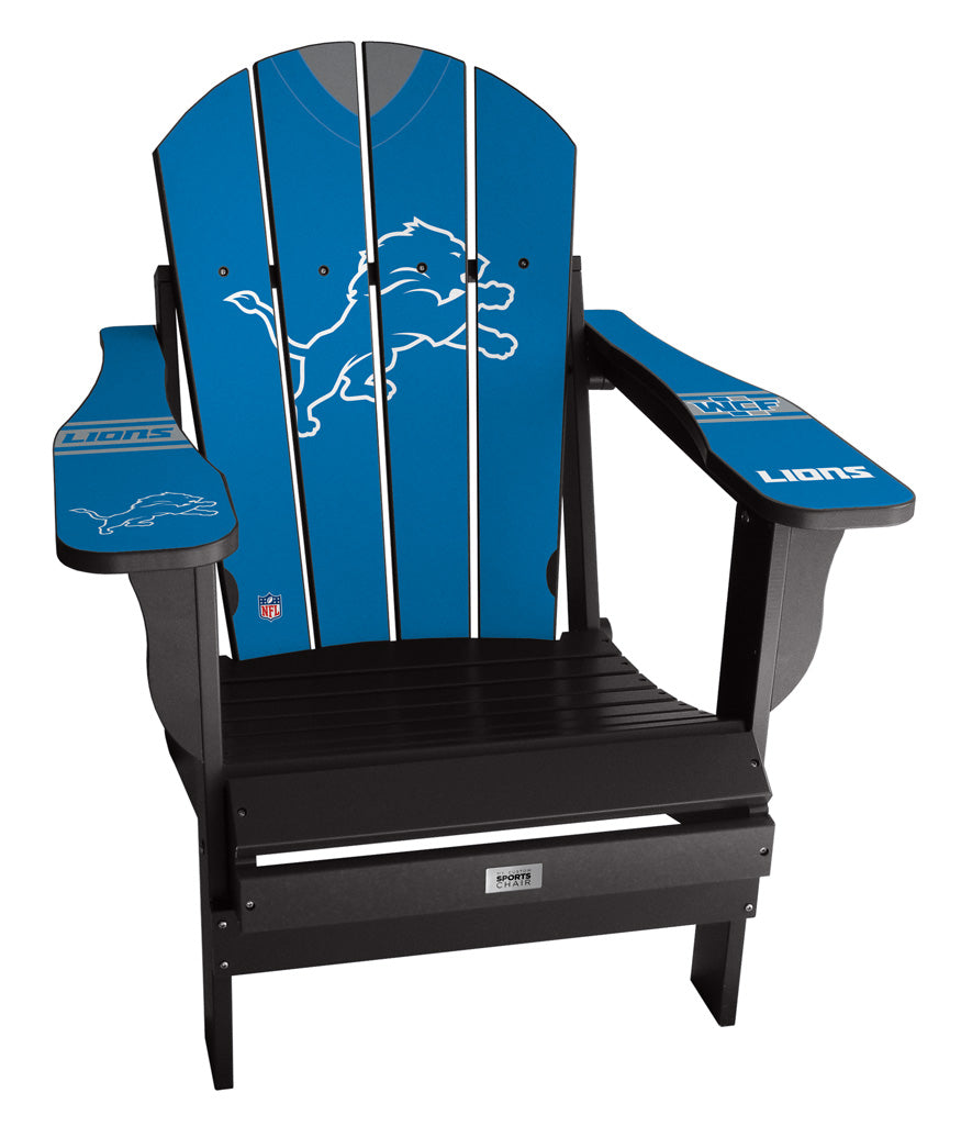 Detroit Lions Complete Custom with personalized name and number Jersey Chair Mini