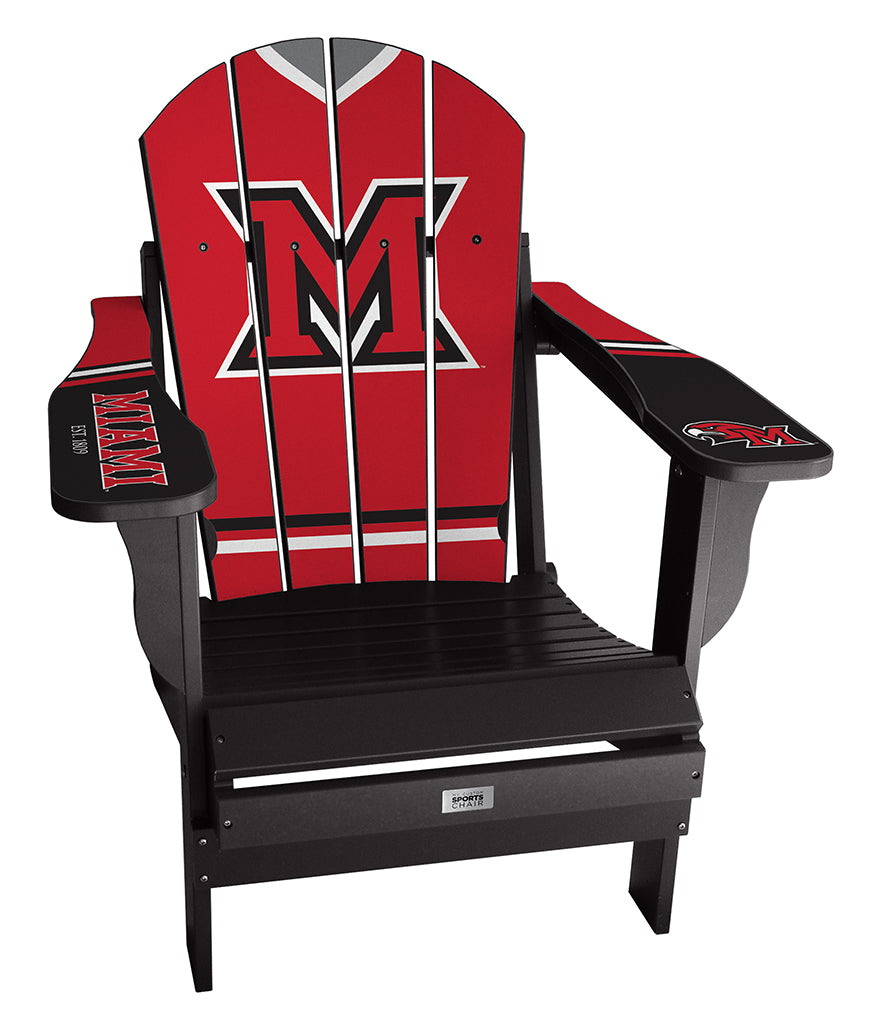 Miami University Complete Custom with personalized name and number Chair Mini