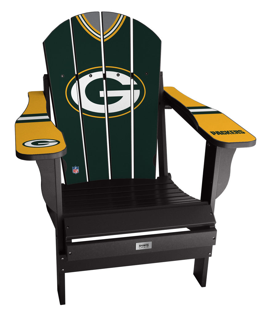 Green Bay Packers Complete Custom with personalized name and number Jersey Chair