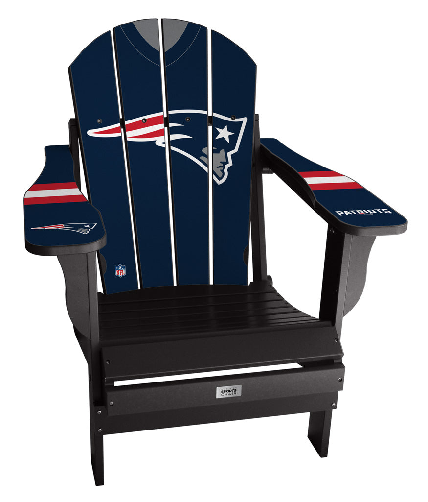 New England Patriots Complete Custom with personalized name and number Jersey Chair
