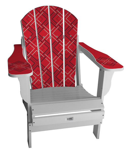Red Square Complete Custom Lifestyle Chair – MyCustomSportsChair.com