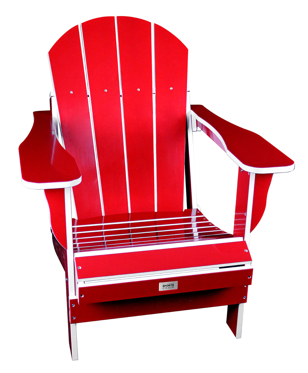 TL Red/White Folding Chair