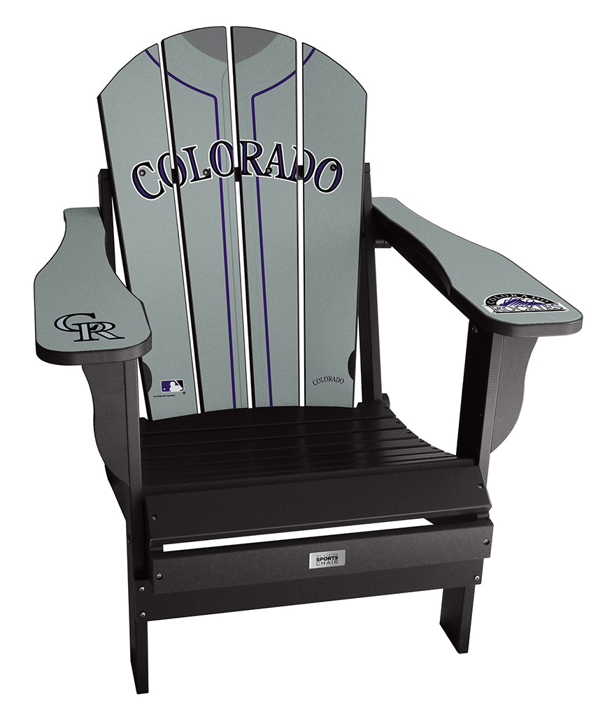 Colorado Rockies MLB Jersey Chair –