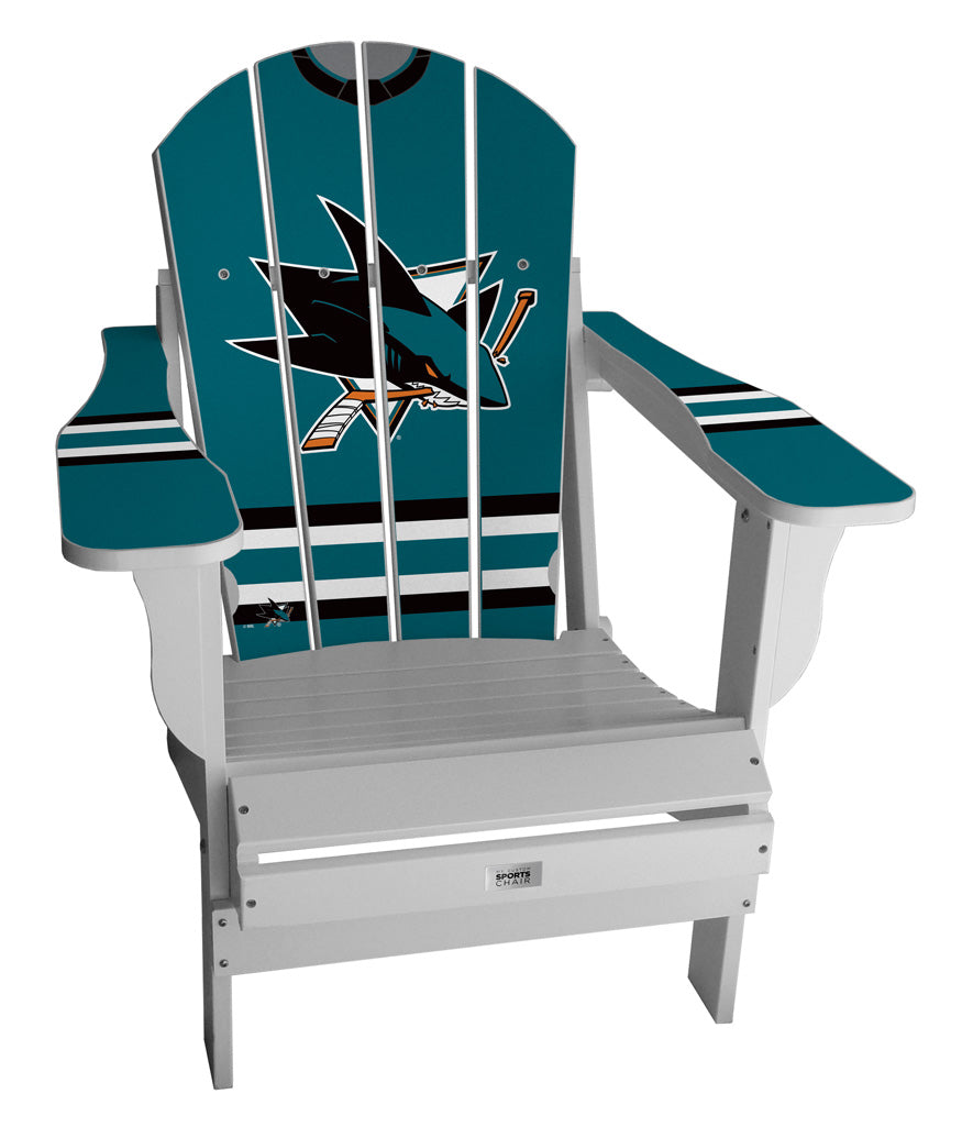 San Jose Sharks® Complete Custom with personalized name and number Jersey Chair