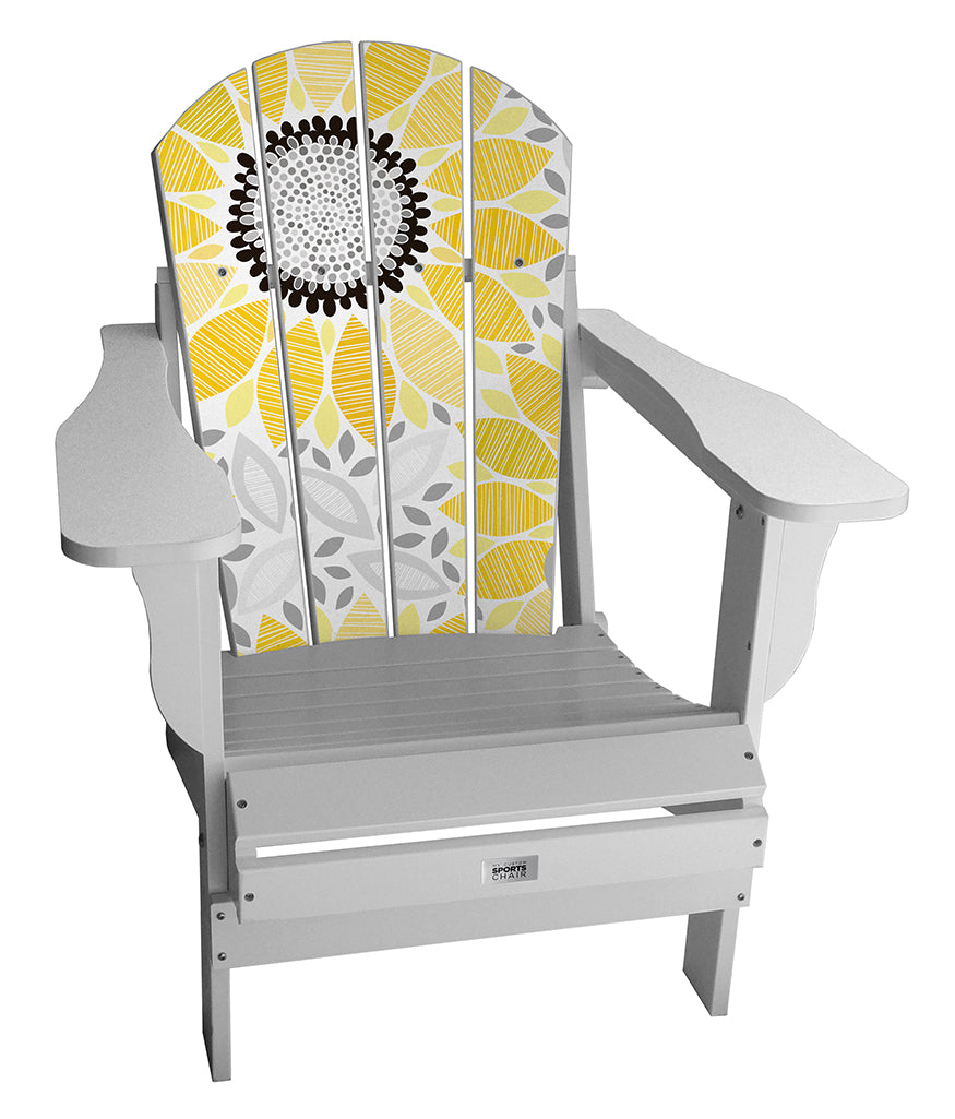 Sunflower Pattern Lifestyle Chair