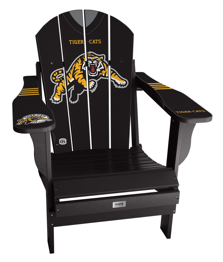 Hamilton Tiger-Cats Complete Custom with personalized name and number CFL Jersey Chair