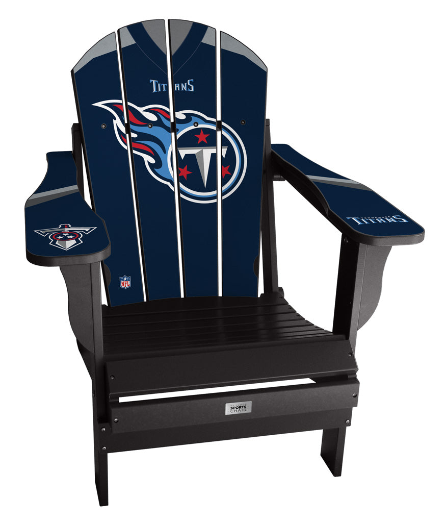 Tennessee Titans Custom with personalized name and number Jersey Chair