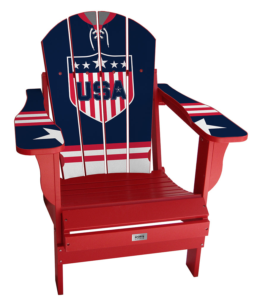 USA Classic Complete Custom with personalized name and number Chair Mini