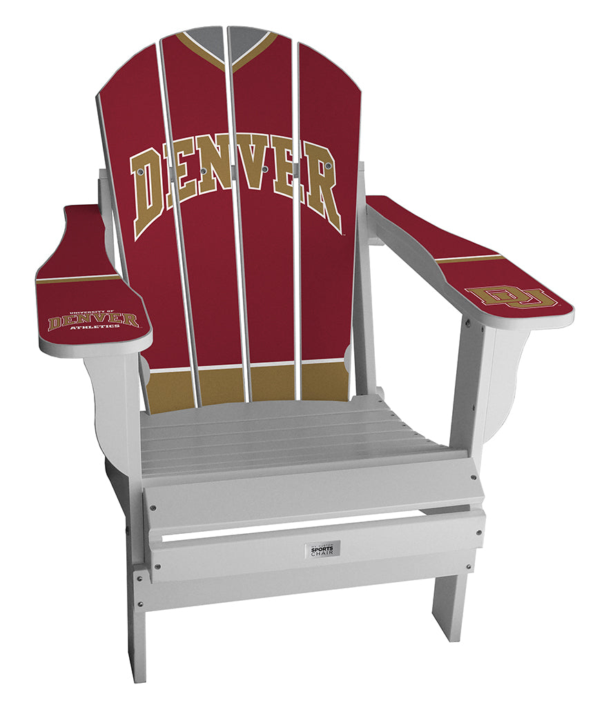 University of Denver Complete Custom with personalized name and number Chair Mini