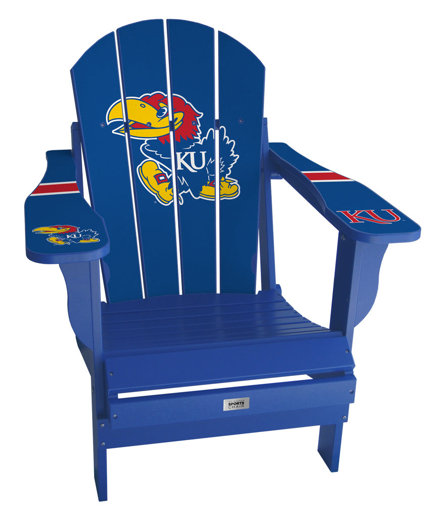 University of Kansas Complete Custom with personalized name and number Chair