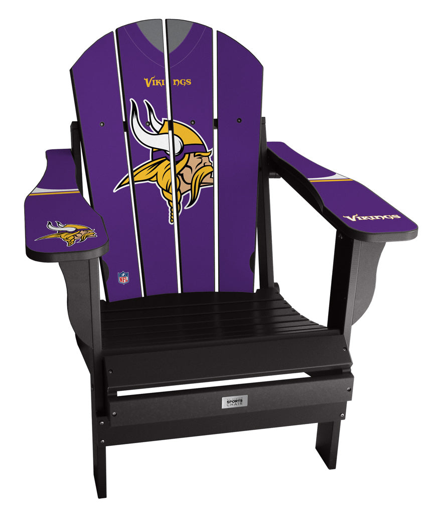 Minnesota Vikings Custom with personalized name and number Jersey Chair