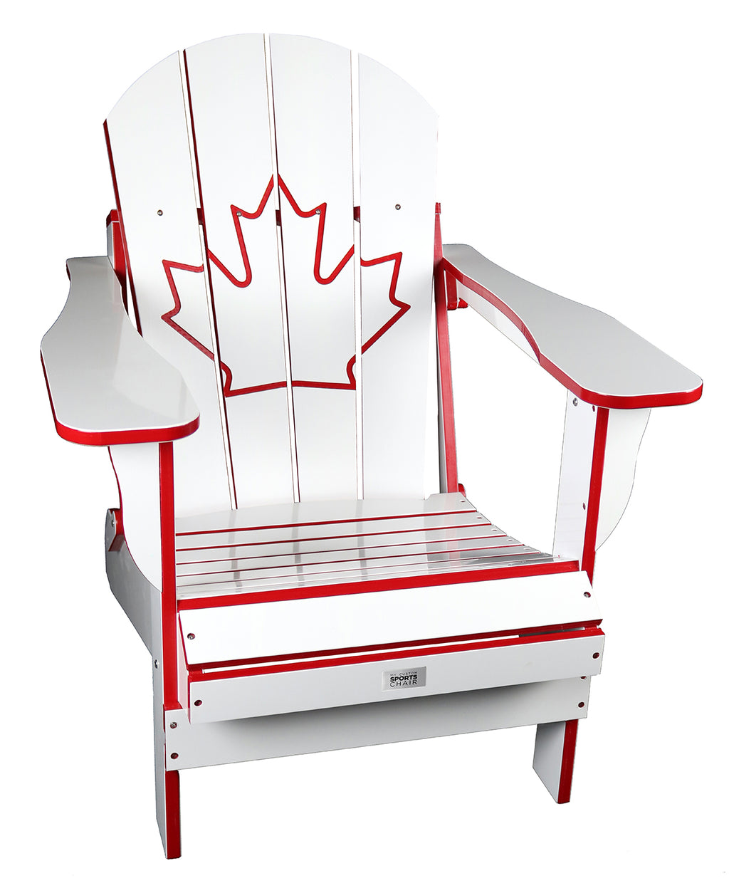 TL White/Red Canada Folding