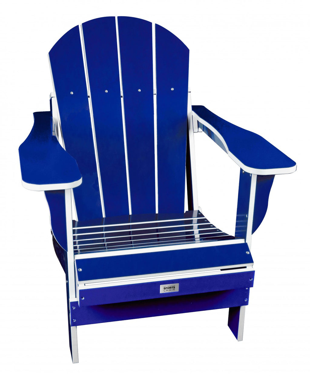 TL Blue/White Folding Chair