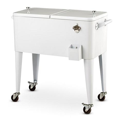 73L Rolling Retro Cooler
